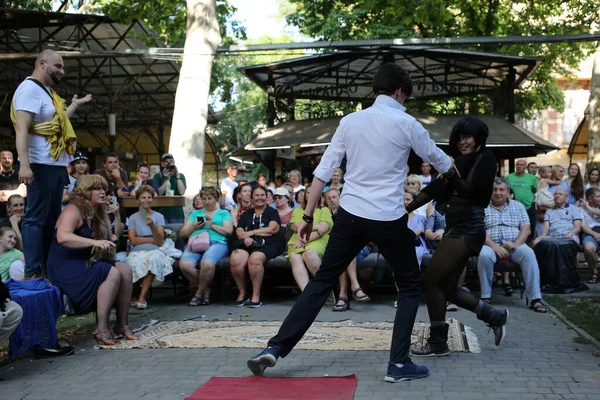 Odessa Ukraine July 2022 Charity Performance Theater Odessa Love You — Fotografia de Stock