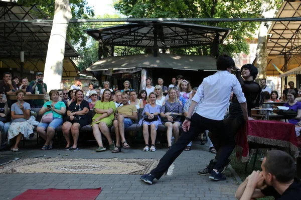 Odessa Ukraine July 2022 Charity Performance Theater Odessa Love You — Stockfoto