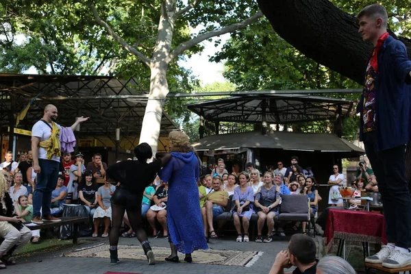 Odessa Ukraine July 2022 Charity Performance Theater Odessa Love You — Stockfoto