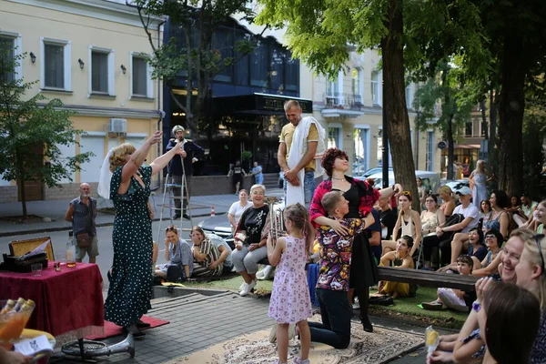 Odessa Ukraine July 2022 Charity Performance Theater Odessa Love You — Fotografia de Stock