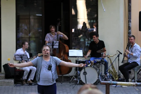 Odessa Ukraine July 2022 Charity Performance Theater Odessa Love You — ストック写真