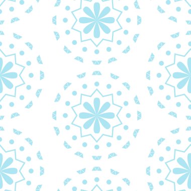 Vektör çizimi. Mutlu Noeller ve yeni yılınız kutlu olsun. Yuvarlak kar taneleri ile dantelli arka plan. Parlak desenler delinmiş Papel Picado deseni.