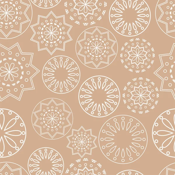 Vektör çizimi. Mutlu Noeller ve yeni yılınız kutlu olsun. Yuvarlak kar taneleriyle çizgili dantel arka plan. Parlak desenler delinmiş Papel Picado deseni.