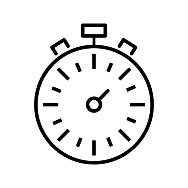Gráficos Vectoriales Editables Conjunto Iconos Tiempo Reloj Temporizador Velocidad Alarma — Vector de stock
