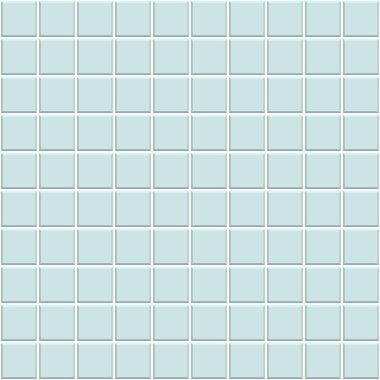 Vektör. Basit duvar seramik fayansları. Mimarlık geçmişi. Açık mavi renkte döşeme döşemesi. Mozaik, banyoda döşeme, tuvalet, havuz.