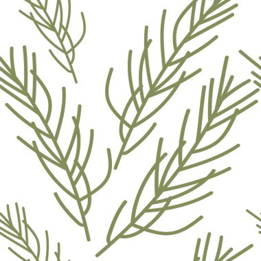 Vektör. Mutlu Noeller, kusursuz yeni yıl. Typographic ürünleri için tasarım şablonu. Kışın ambalaj kağıtları, tebrik kartları, tekstil ürünleri, markalaşma. Basit el çizimi ladin dalı.