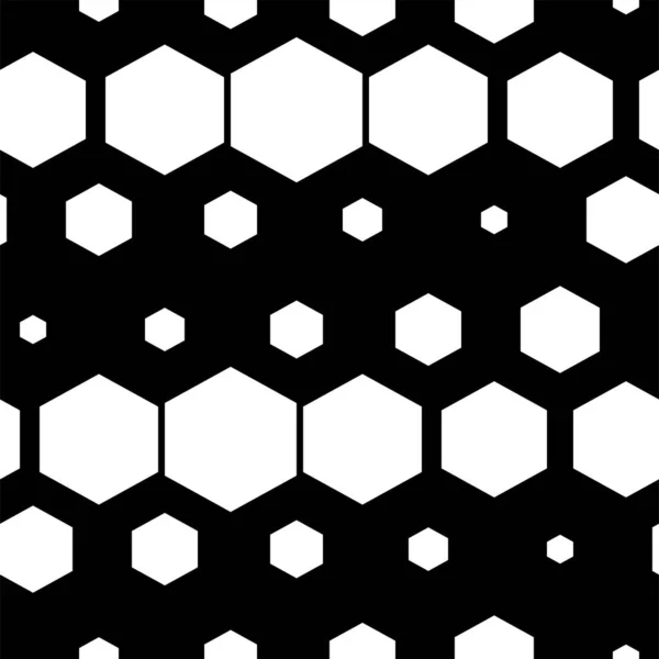 일러스트 헥사곤 기하학적 가없는 패턴입니다 추상적 육각형 기하학 다각형 — 스톡 벡터