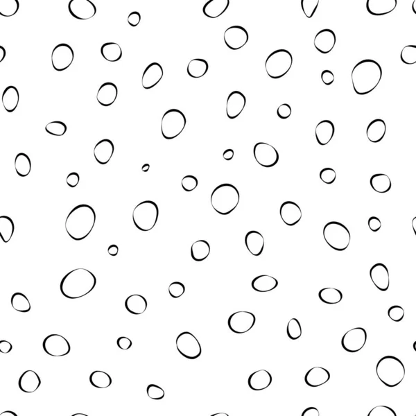 Vector Illustration Spotted Grey Black White Background Geometric Abstract Pattern — Stok Vektör
