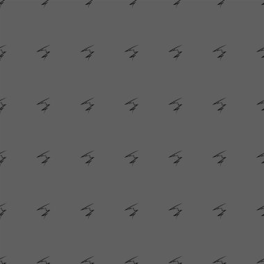 Vector. Hand drawn monochrome grey, black and white seamless pattern. Hatching. Abstract vector texture from strokes in grunge style. Backgrounds with ink, felt-tip pen, brush, ink.