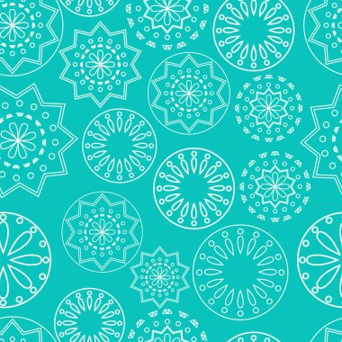 Vektör. Renkli bir arka planda Papel Picado deseni delinmiş. Hispanik Miras Ayı. Web pankartı, poster, kapak, sıçrama, sosyal ağ için çokgen kusursuz desen.