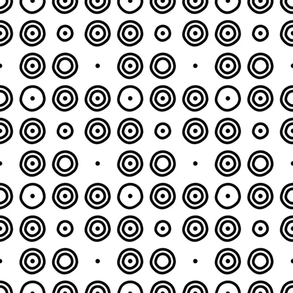 Vector Illustration Spotted Grey Black White Background Geometric Abstract Pattern — Stockový vektor