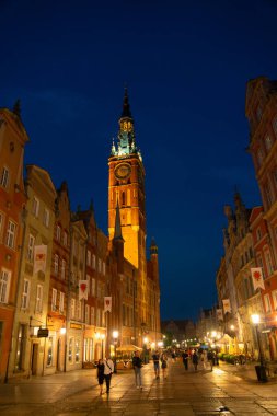 Eski Şehir GDANSK, POLAND - 6 Temmuz 2022