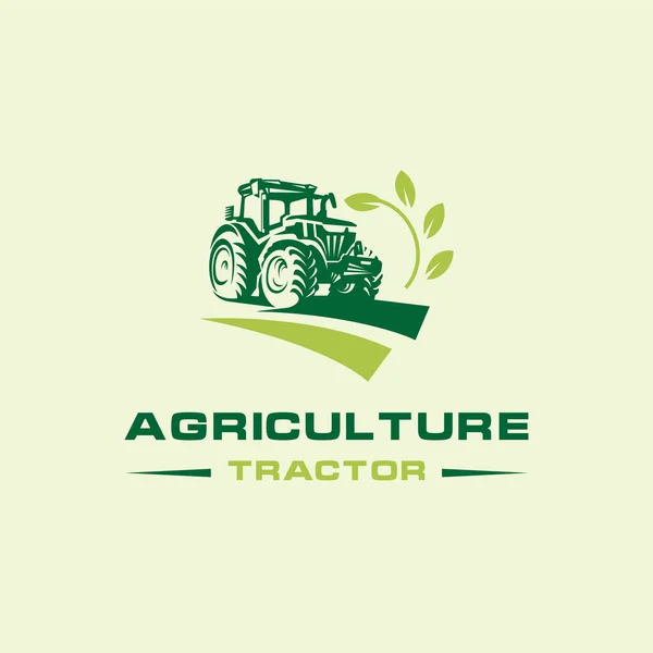 Traktör Çiftliği Tarım Logosu Tasarım Vektörü Llüstrasyonu Telifsiz Stok Vektörler