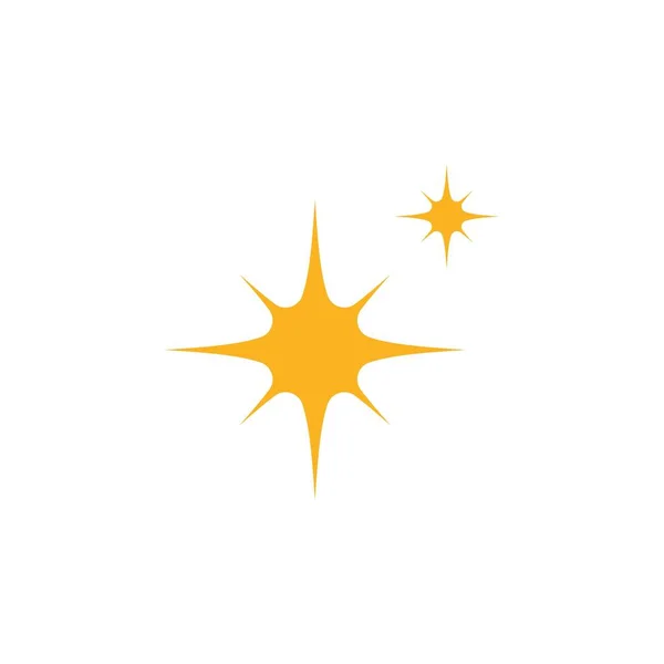 Stjärna Logotyp Stock Illustration Design — Stock vektor