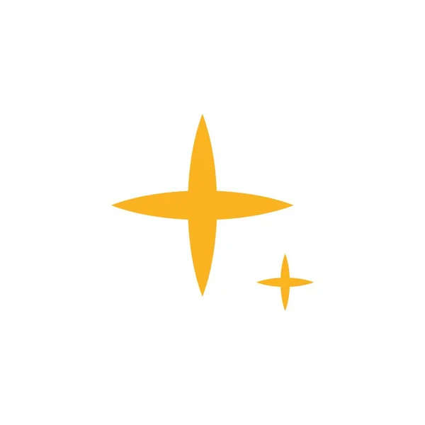 Stjärna Logotyp Stock Illustration Design — Stock vektor