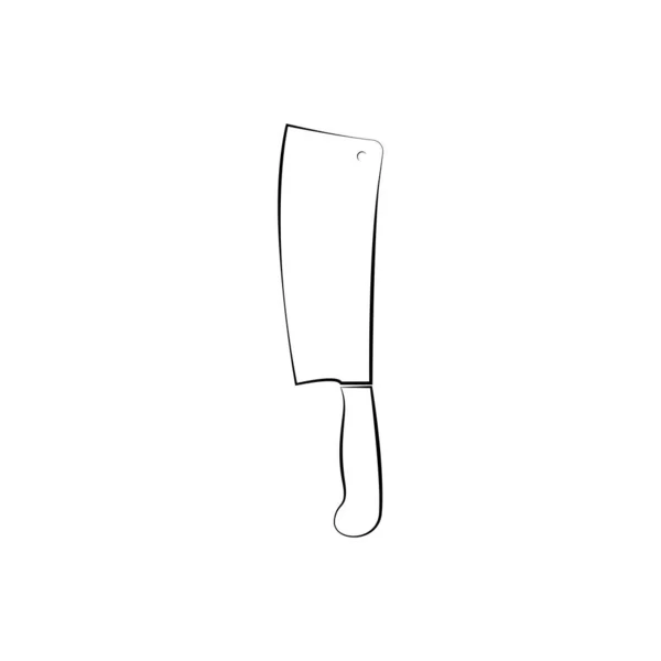 Дизайн Логотипа Ножа — стоковый вектор