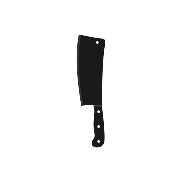 Bıçak Logosu Illüstrasyon Tasarımı — Stok Vektör