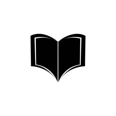 kitap logosu stok illüstrasyon tasarımı