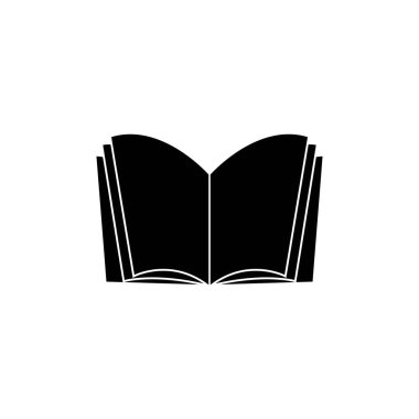 kitap logosu stok illüstrasyon tasarımı