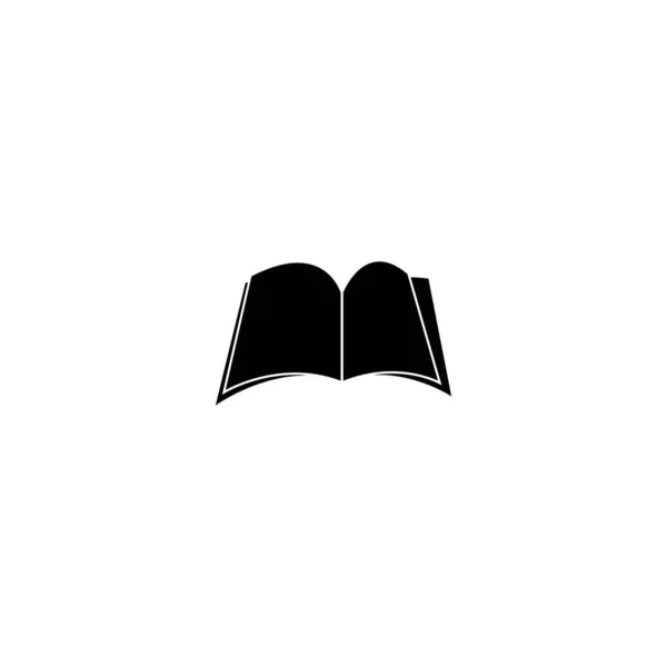 Libro Logo Stock Illustrazione Design — Vettoriale Stock