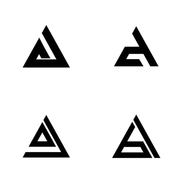 Bokstav Logotyp Vektor Illustration Design — Stock vektor