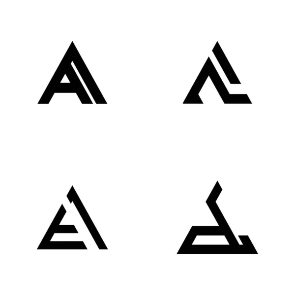 Bokstav Logotyp Vektor Illustration Design — Stock vektor