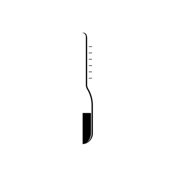 Простий Дизайн Логотипу Гідрометра — стоковий вектор