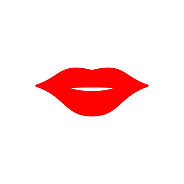 Ikona Ust Lub Logo Znak Symbol Vektor Ilustracja Wysokiej Jakości — Wektor stockowy