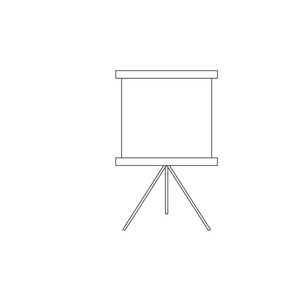 矢量学校粉笔板 黑板或黑板插图 教育图标 — 图库矢量图片