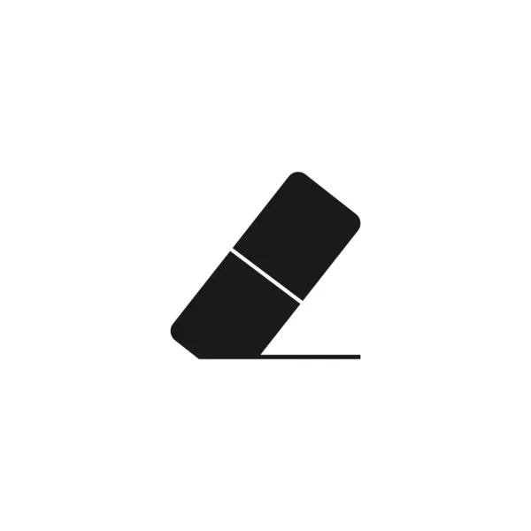 Isolated Eraser Icon Symbool Schone Achtergrond Vector Rubber Element Trendy — Stockvector