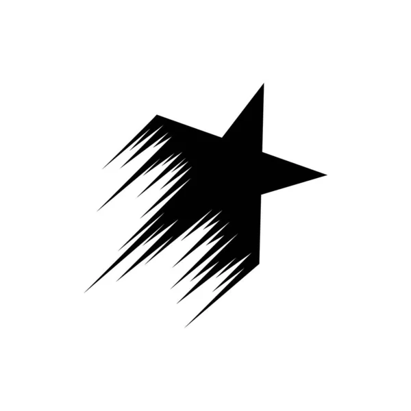 Simple Trendy Star Logo Illustration Design — 스톡 벡터