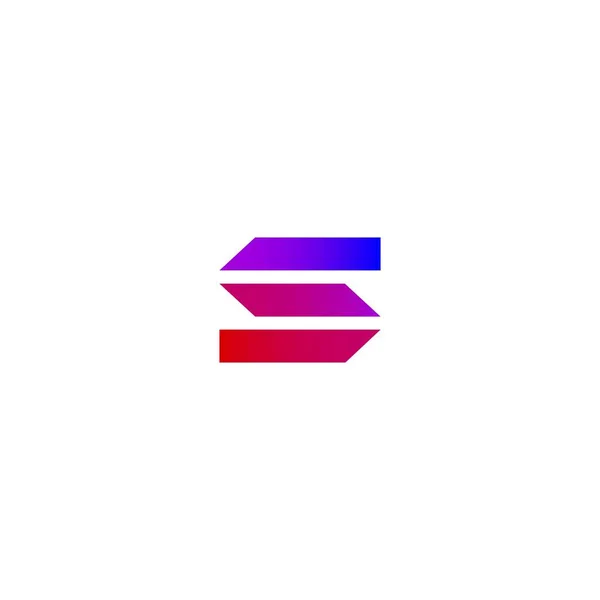 Літера Значок Логотипу Векторний Шаблон — стоковий вектор