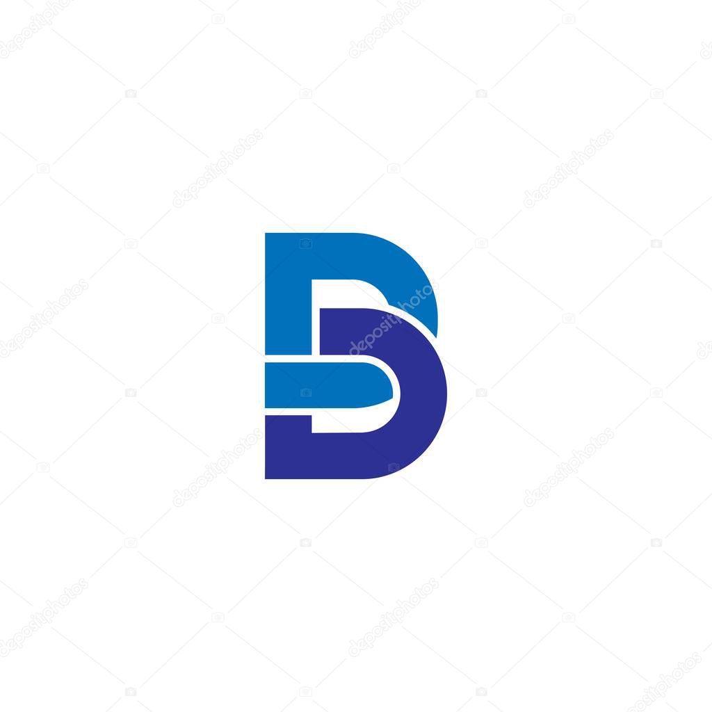 Letter B Logo Design, Modern Logo Designs Vector Illustration Template