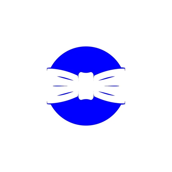 Simple Tie Logo Vector Template — 图库矢量图片