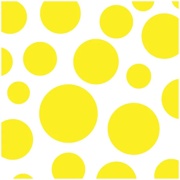 Polka Dot Muster Hintergrund Vektor — Stockvektor