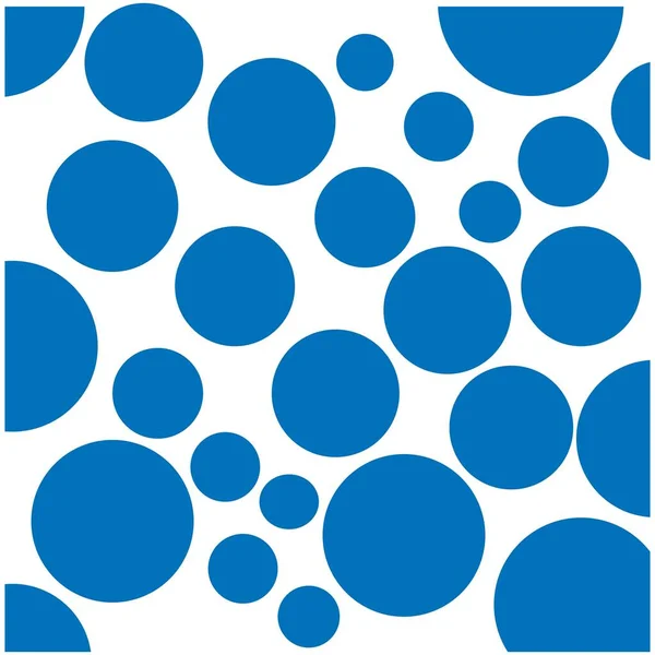 Polka Dot Muster Hintergrund Vektor — Stockvektor