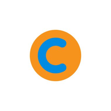 letter c logo design vektor template