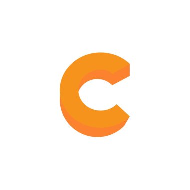 letter c logo design vektor template