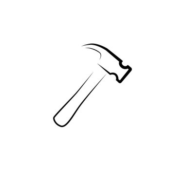 Mallet vector icon illustration symbol design