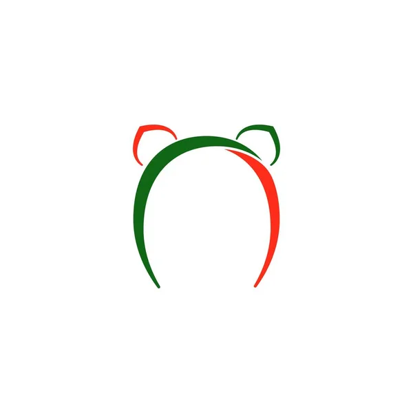 Дизайн Логотипа Векторной Иконки Волоса — стоковый вектор