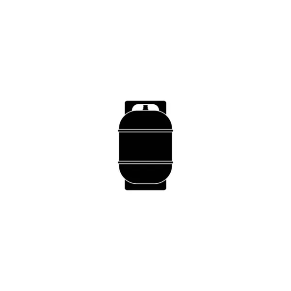 Ikon Lpg Cylinder Liquefied Petroleum Gas Cylinder Icon Vector Art - Stok Vektor