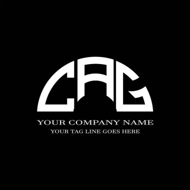 CFJ harf logosu vektör grafikli yaratıcı tasarım