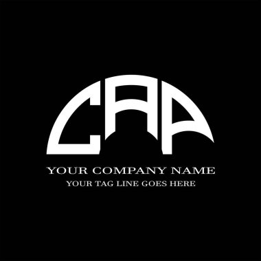 CFJ harf logosu vektör grafikli yaratıcı tasarım