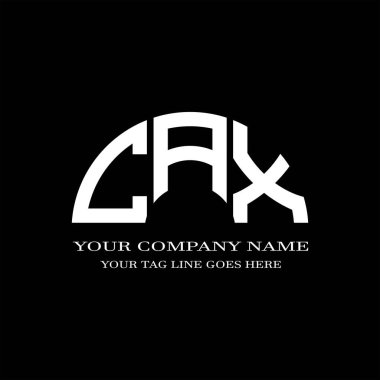 CFJ harf logosu vektör grafikli yaratıcı tasarım