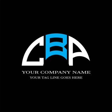 CFJ harf logosu vektör grafikli yaratıcı tasarım