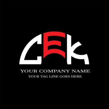 CFJ harf logosu vektör grafikli yaratıcı tasarım