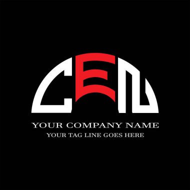 CFJ harf logosu vektör grafikli yaratıcı tasarım