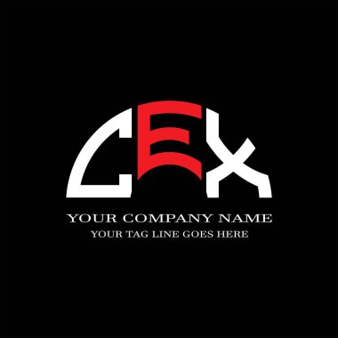 CFJ harf logosu vektör grafikli yaratıcı tasarım