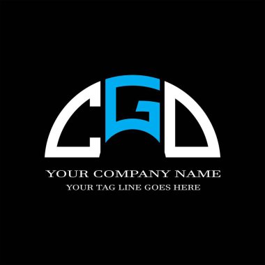 CMZ harf logosu vektör grafikli yaratıcı tasarım