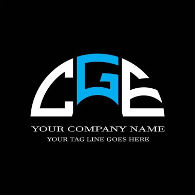 CMZ harf logosu vektör grafikli yaratıcı tasarım